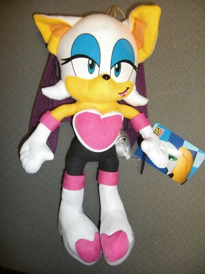 11'' rouge the bat GE sonic the hedgehog great eastern entertainment plush nwt