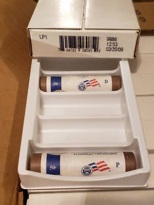 2009 P & D Lincoln Cents LP1 Birth place Uncirculated Mint Rolls 03/02/2009