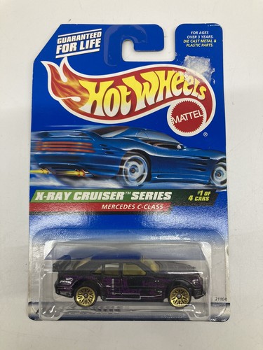 ミニカー AN Hot Wheels 1999 X-Ray Cruiser Series MERCEDES C-CLASS 1 of 4
