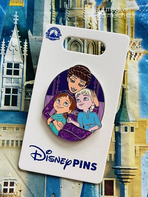 2022 Disney Parks Frozen Young Anna Elsa &  Iduna Open Edition Pin