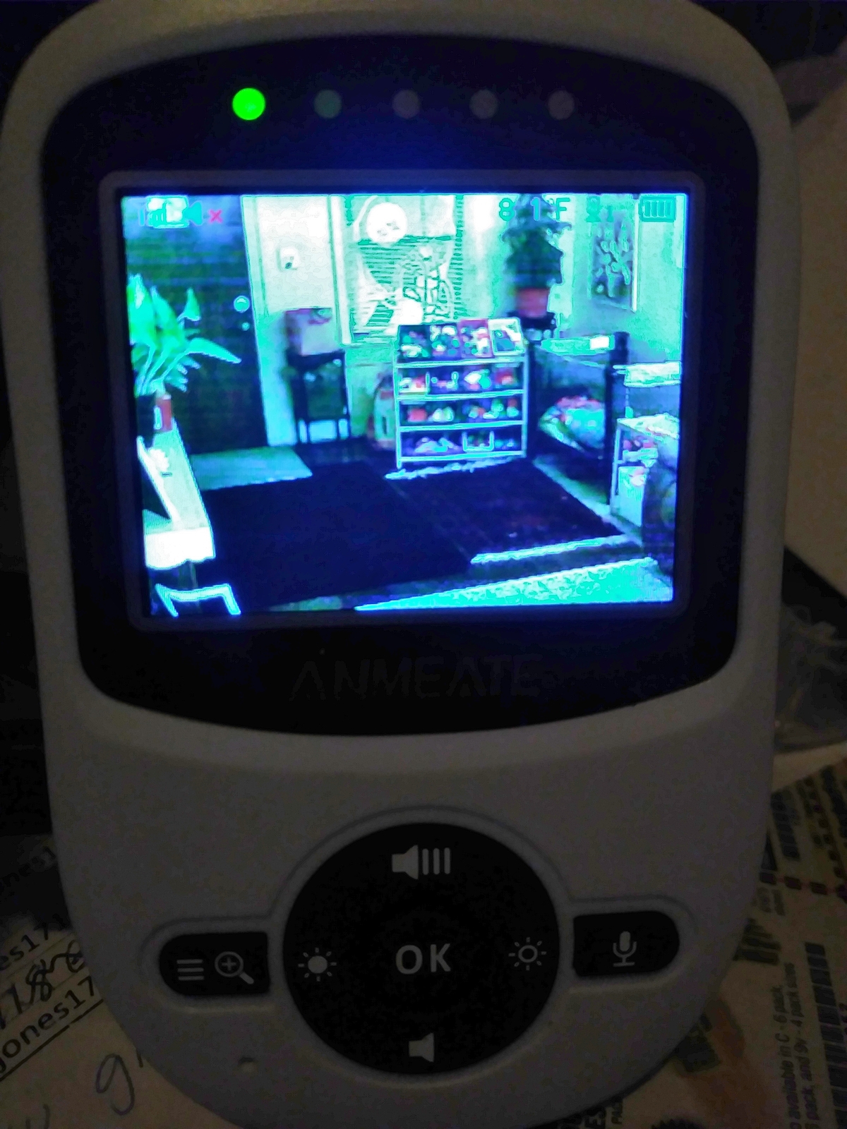 Video Baby Monitor with Digital Camera | ANMEATE Digital 2.4Ghz
