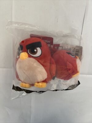 Russ Rovio 4.5'' Red Angry Birds 2019 Plush Stuffed Animal Bird & Small Russ NEW