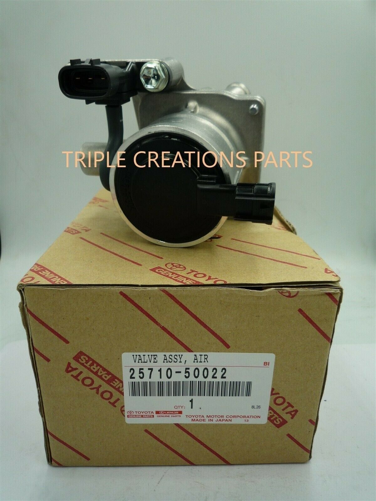 GENUINE Toyota 25710-50022 VALVE ASSY, AIR SWITCHING GENUINE Toyota 25710-50022 VALVE ASSY, AIR SWITCHING