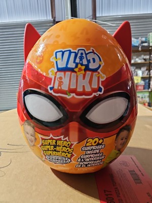 Vlad and Niki - Dino Attack Superhero Surprise Egg - Red - By Zuru
