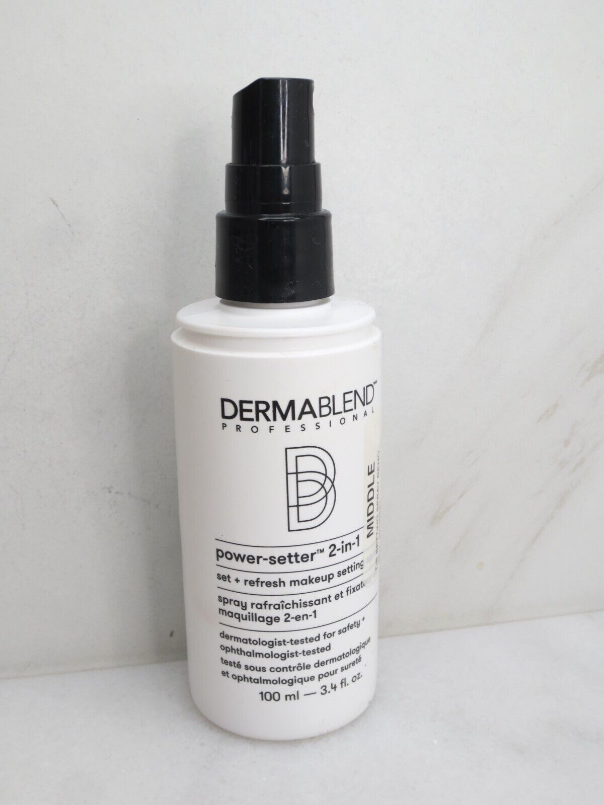 DERMABLEND POWER SETTER 2 IN 1 SET + REFRESH MAKEUP SETTING SPRAY 3.4 OZ DETAILS