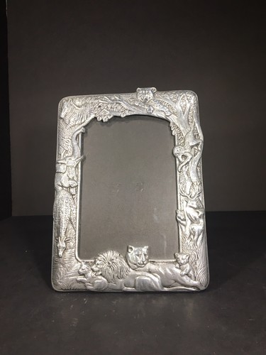 Picture Frame Silver Plated  The Zoo