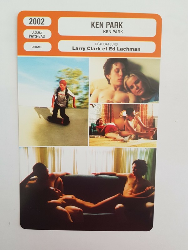 Carte Fiche Cinema 2002 Ken Park James Ransone Tiffany Limos Stephen Jasso James