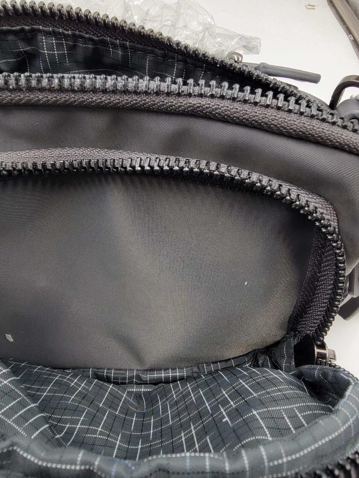 SOL AND SELENE Pristine Crossbody Bag Women's Slate Gray Adjustable Strap - Picture 7 of 15