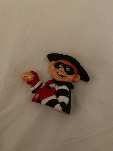 McDonalds Hamburglar Hard Plastic Fridge Magnet Vintage 1997