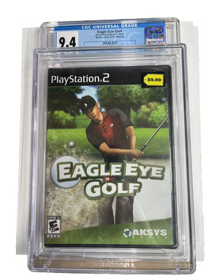 CGC Graded 9.4 A Eagle Eye Golf Playstation 2 (2006) NEW!