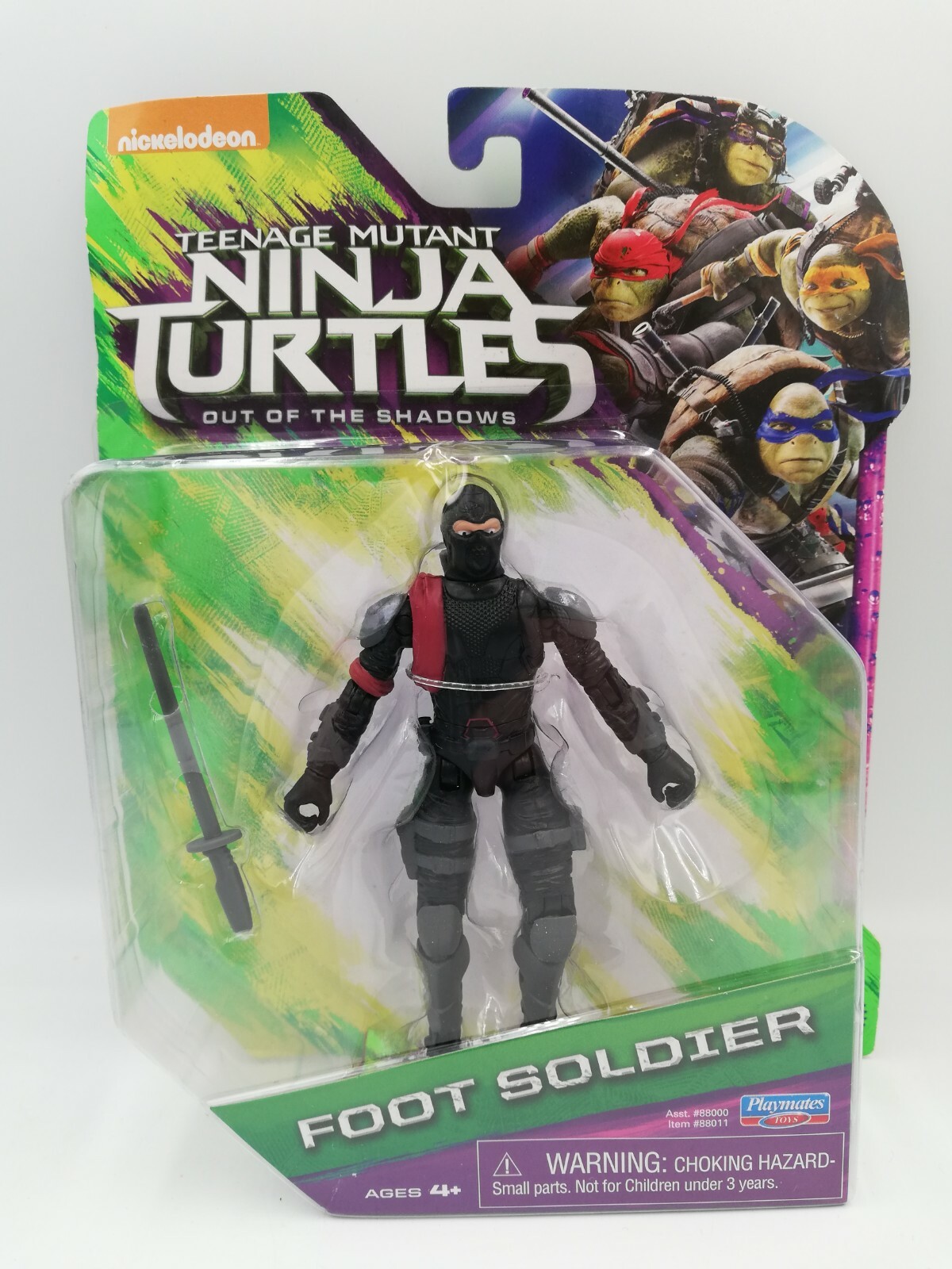 TMNT Teenage Mutant Ninja Turtles Out of The Shadows “Foot Soldier” - 2016  NIB | eBay UK