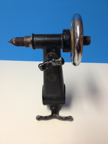 VINTAGE TAILSTOCK FROM A GENERAL ELECTRIC WORKSHOP WOOD LATHE