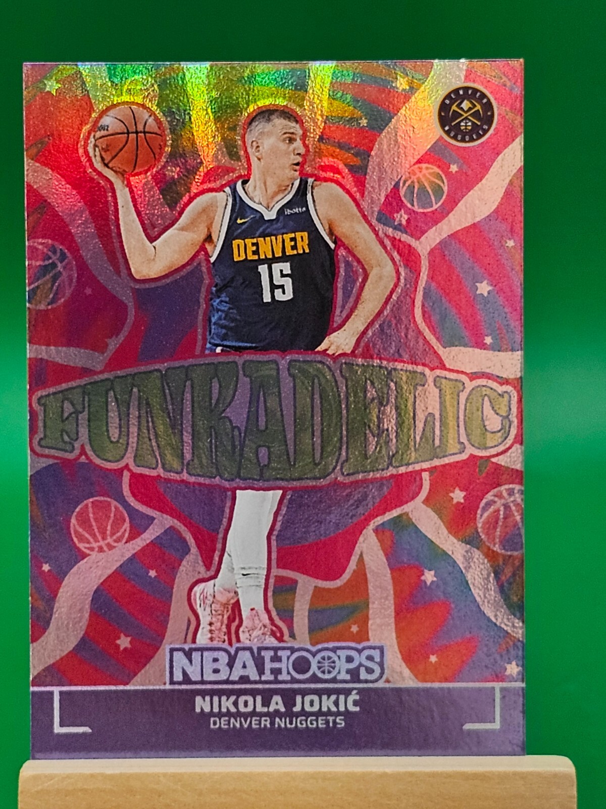 2024-25 Panini NBA Hoops Nikola Jokic FUNKADELIC Denver