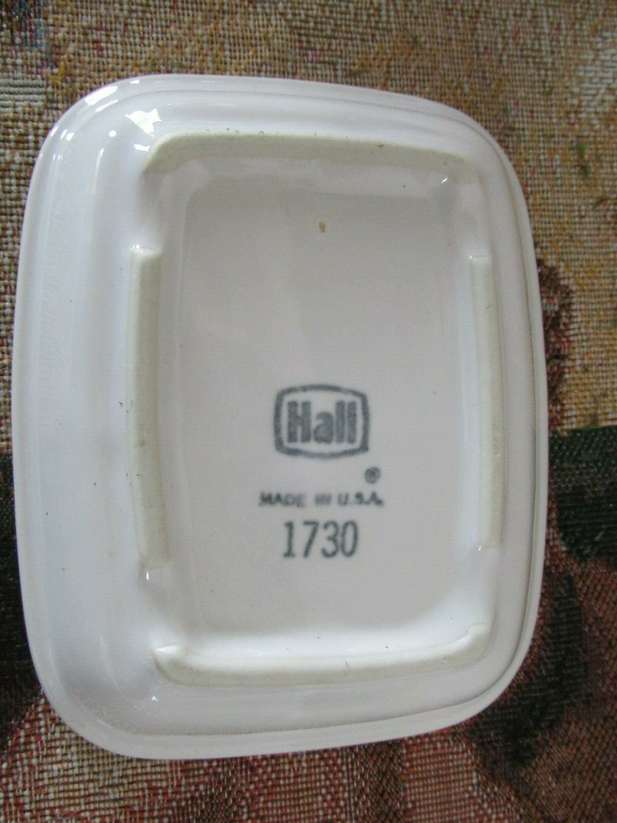 HALL Pottery No 1730 Soap Dish   USA     Free Shipping