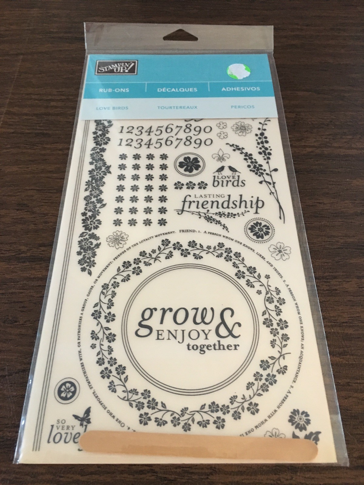 Stampin Up Rub On Lot of 13 Love & Happiness, Anchored, School Days and more