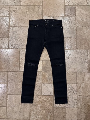 パンツ Saint Laurent Paris destroyed jeans 26 Saint Laurent Paris Saint Laurent Distressed Denim Jeans