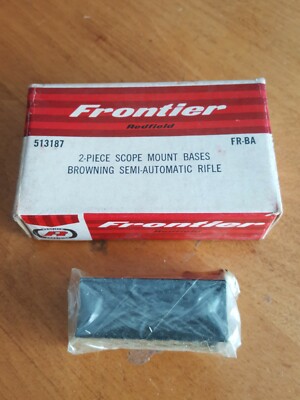Frontier Redfield 513187 FR-BA  ( BROWNING SEMI-AUTO) 2 Piece Scope Mount Bases