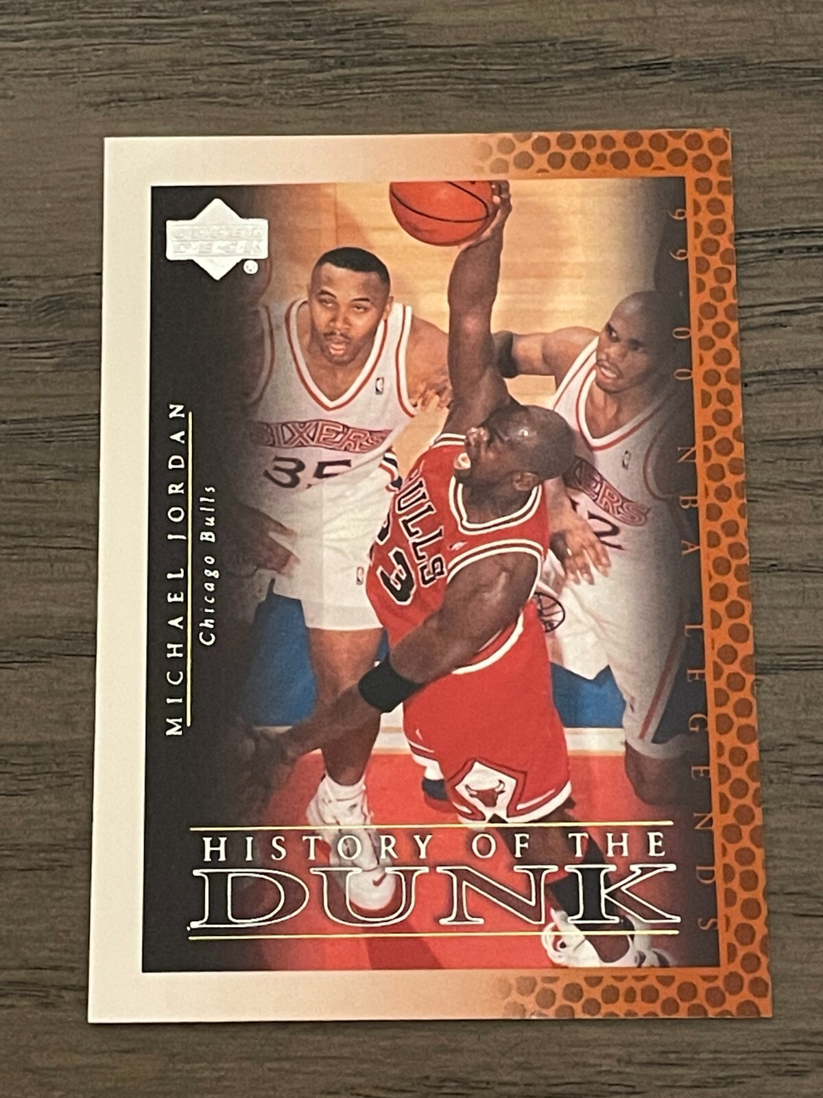 NBA UPPER D.E.C.K JORDAN マイケル　ジョーダン 1999-00 Upper Deck NBA Legends Michael Jordan History of the