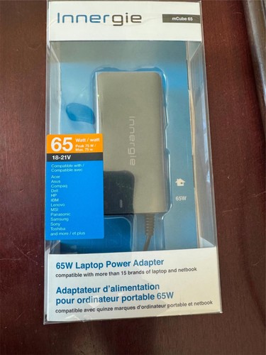 65W Laptop Power Adapter - Compatible w/more than 15 brands of Laptops & Netbook