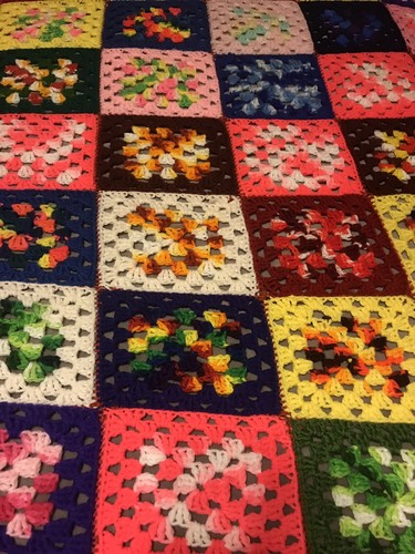 King Size Afghan Crochet Spread 110