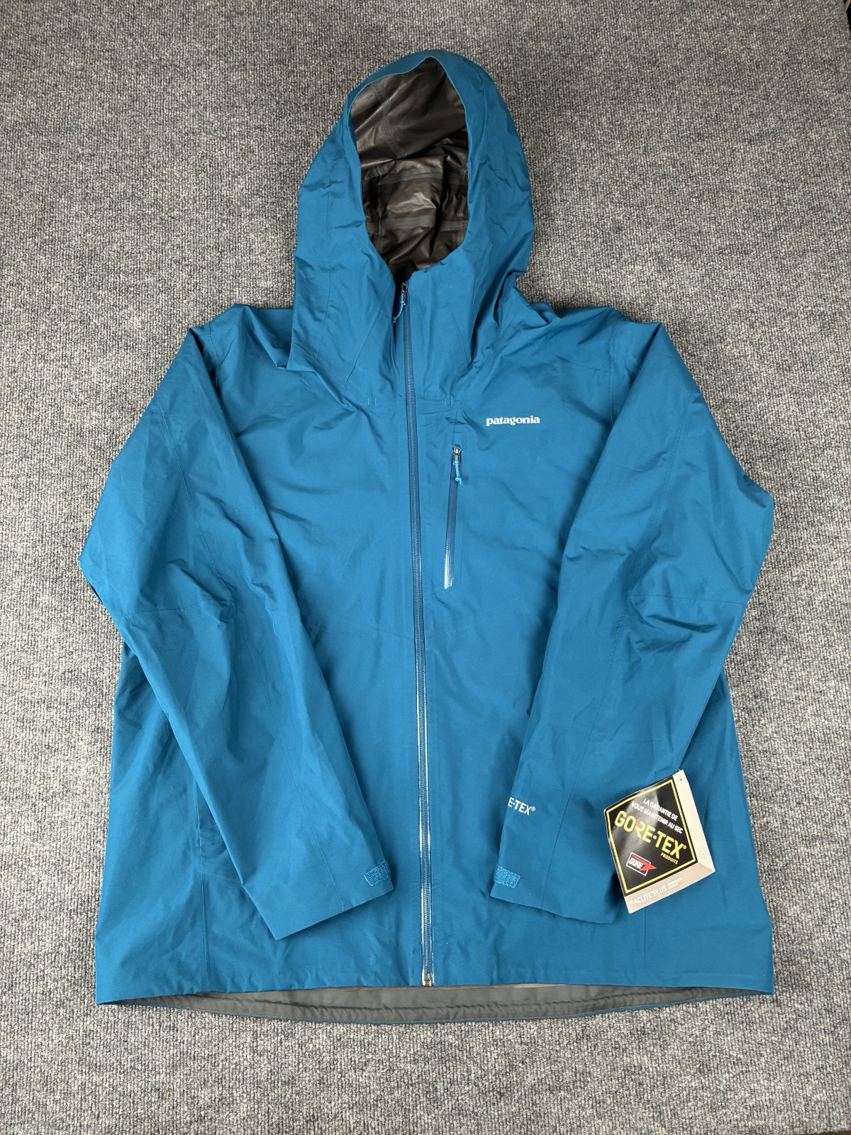 Patagonia Calcite Jacket Mens 2XL Goretex Shell Rain Jacket 84985 
