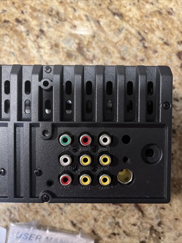 Hieha Double Din Car Stereo Compatible with Apple Carplay & Android Black 