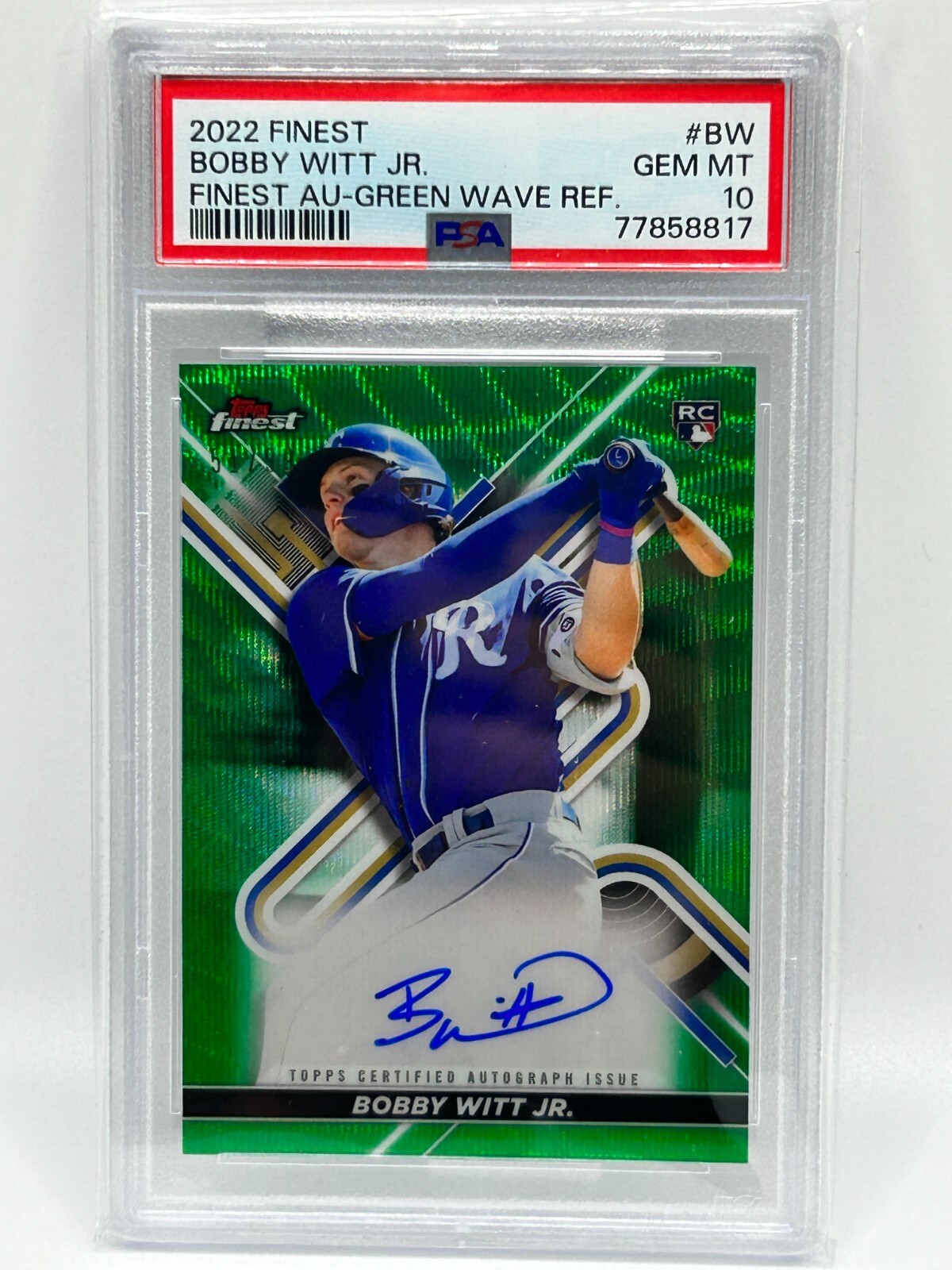 直筆サイン RC ボビー・ウィット・ジュニア 2022 Topps Japan ボビー