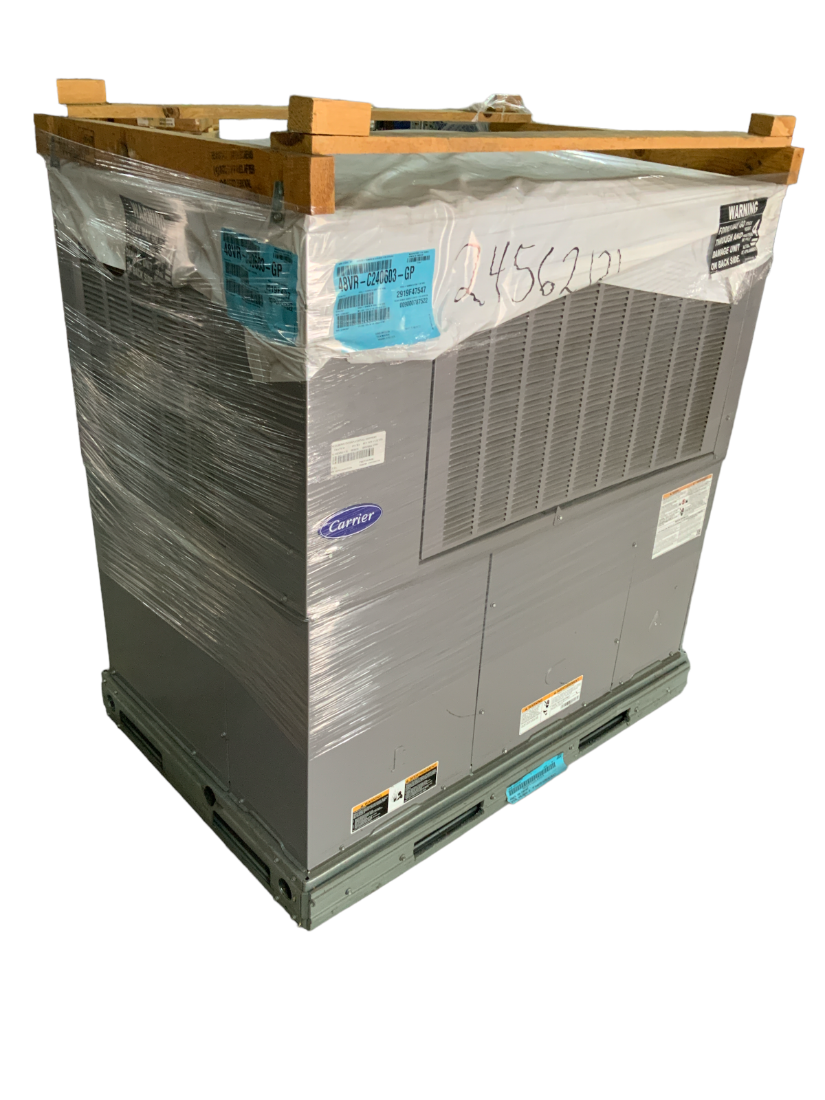 CARRIER 48VR-C2406030GP, 2 Ton, 208/230, 22800Btu Package AC, R-410 REFRIGERANT