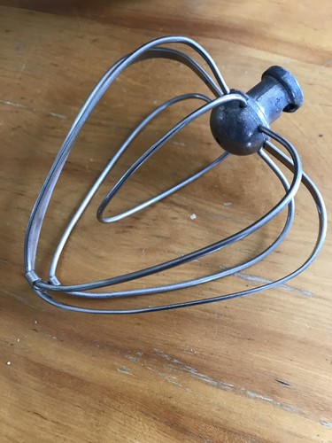 Vintage Kitchenaid C-3 Mixer Hobart Mfg w RARE Aluminum Bowl And Beater. Working