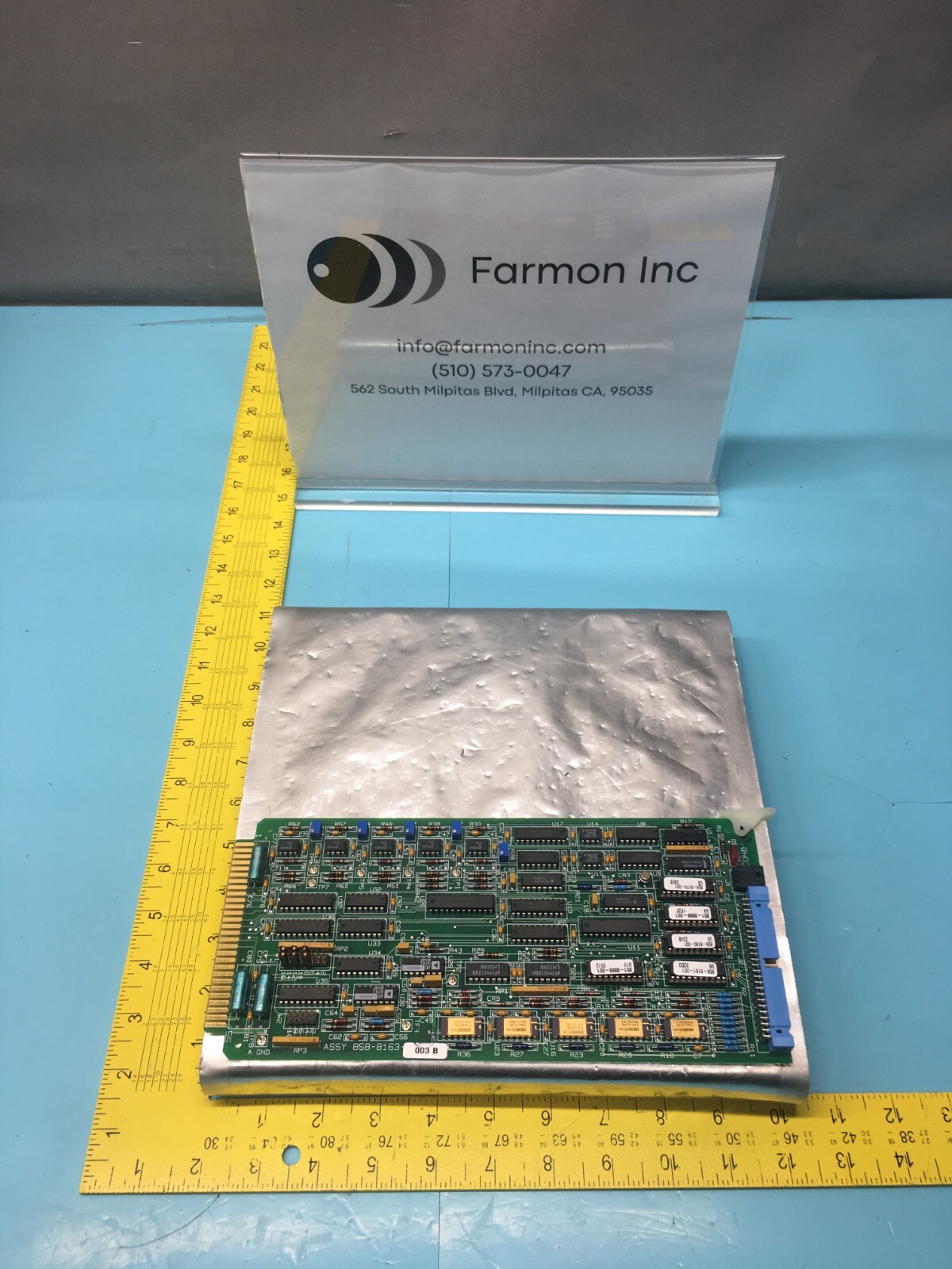 SVG Silicon Valley Group 858-8163-003 Processor PCB Card, 135496