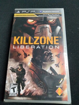 Killzone: Liberation (Sony PSP, 2006, UMD) Complete CIB Brand New Favorites Seal