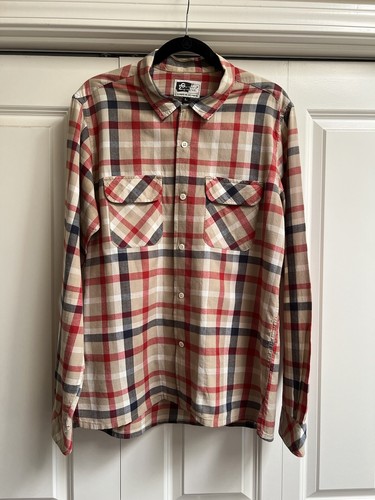 【S】engineered garments Engineered Garments Shirt (Plaid) Sz.Lg /Needles/45rpm