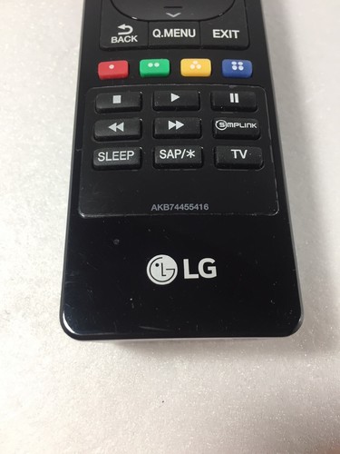 Genuine LG AKB74455416 TV Remote Control (USED)