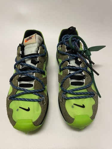 Pre-owned Nike X Off-white Zoom Terra Kiger 5 Electric Green Cd8179-300 Women's Size 5 Us