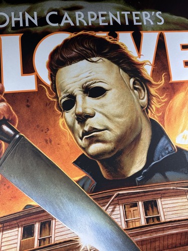 “Halloween” Art Screen Print Movie Poster By Jason Edmiston XX/540 H45 Signed