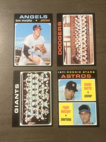 1971 TOPPS BASEBALL #401-714 EX COMPLETE YOUR SET  FREE SHIPPING