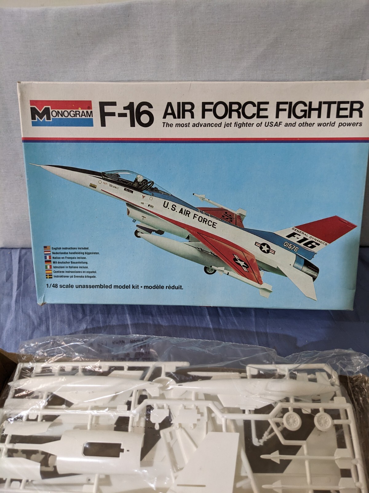 モノグラム F-16 FIGHTER（5206 - Monogram 1/72 F-16XL Fighter）