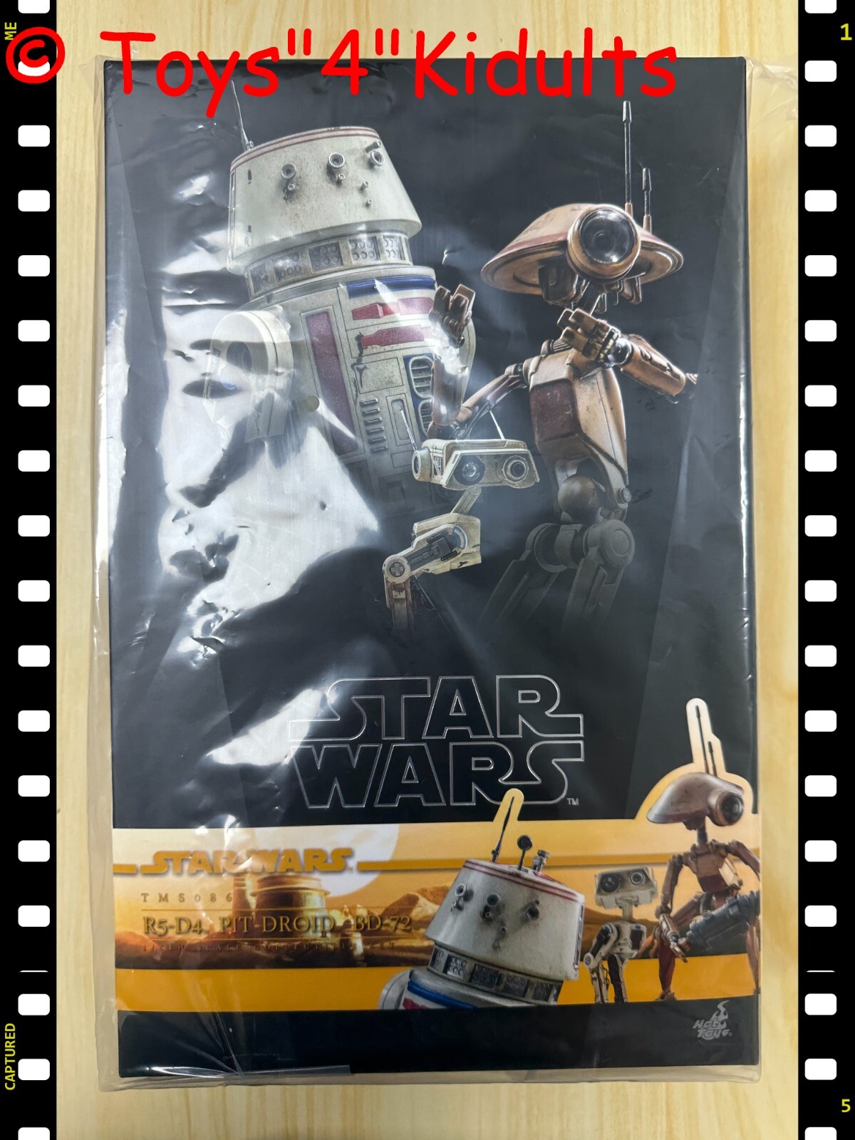 Hot Toys TMS086 Star Wars The Book of Boba Fett R5-D4 & Pit