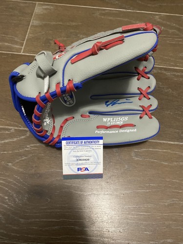 Nico Hoerner Signed Baseball Glove PSA DNA Certified Chicago