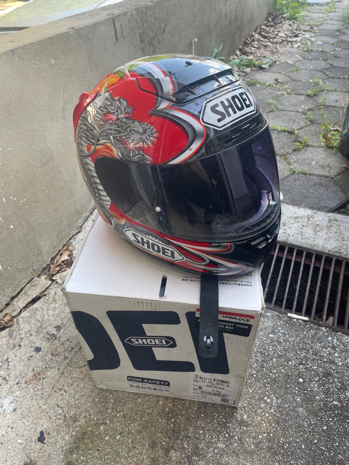 Shoei X-Spirit (X-eleven) Kiyonari - used-full face size M