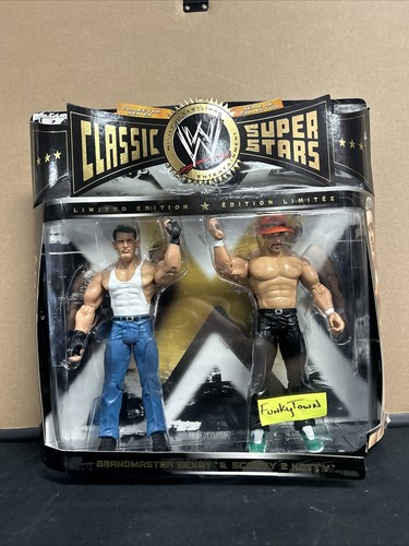 WWE WWF Jakks Classic Grandmaster Sexay Scotty 2 Hotty Too WWE WWF Jakks Classic Grandmaster Sexay Scotty 2 Hotty Too