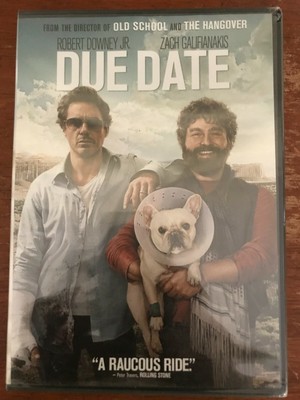 Due Date (DVD, 2011)*Robert Downey Jr. Zach Galifianakis