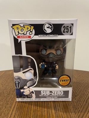 Funko Pop Mortal Kombat X Sub-Zero 251 CHASE Limited Édition