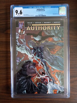 The Authority (Vol 1) 1  CGC 9.6  (1st Female Engineer)  Cinematic Debut in 2025
