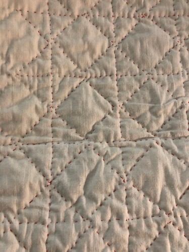 Hand Quilted Christmas Tree Wall Hanging Sleeve Farmhouse Decor Old Fashioned