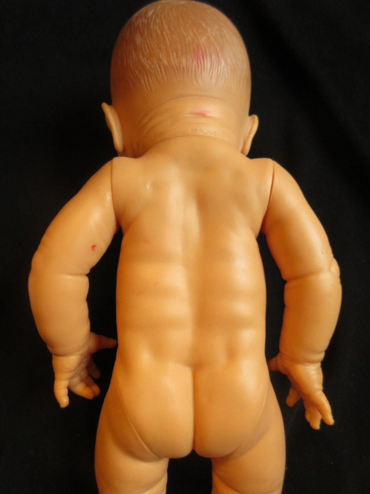 BERJUSA PREEMIE REALISTIC VINYL OPEN EYED BABY DOLL FOR REBORNING OR PLAY