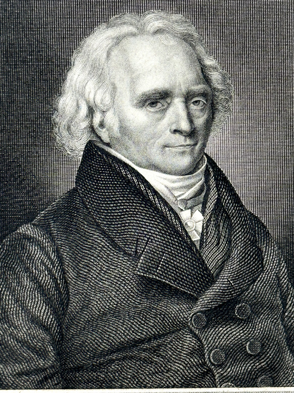 Gravure Originale XixÃ¨Me Portrait PersonnalitÃ© Christoph Wilhelm Hufeland