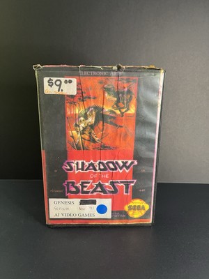 Shadow of the Beast (Sega Genesis, 1991) Case And Cartridge Only