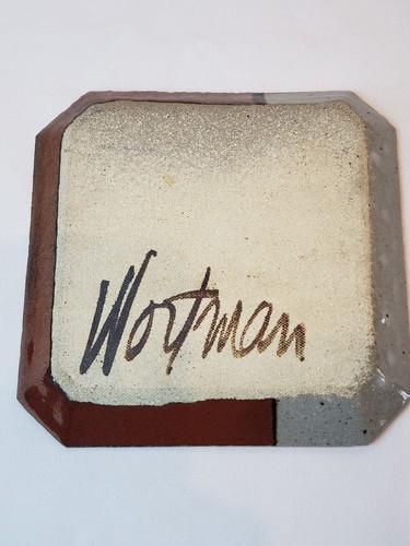 Wortman Pottery Square Dish