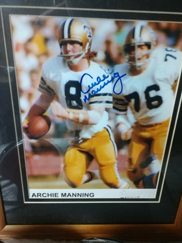 5- Autos,Rare Shirle Muldowney Archie Manning,David Carr,Greg Landry,Jeff v Note